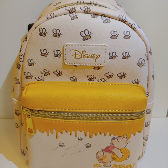 Loungefly Winnie The Pooh Bees And Honey Backpack - Picture 4 of 6